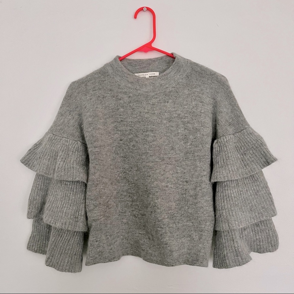 Endless Rose Statement Sleeve Sweater